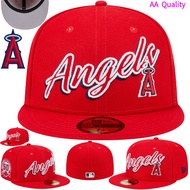 Major League Baseball - Los Angeles Angels. Flat-brim Hat. Sun Protection. New/Era Series. Custom Ba