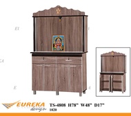 EUREKA 4ft Tall Indian Altar Cabinet (Deliver & Installation Within Klang Valley)