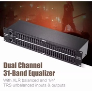 A-ONE EQ Equalizer 31 Channels Model EQ-231-Black