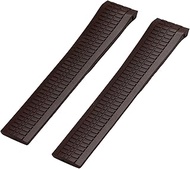 for 5968a-001 metal pins watch belt 21mm rubber watchband