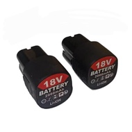 MESIN 2 BATTERIES CORDLESS DRILL MACHINE 18V JLD MAILTHANK BATTERY 18V LI-ION LAXTON DAGMARA