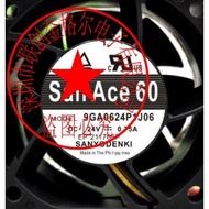 [Ready Stock Cooling Fan] 9GA0624P1J06/3 24V0.75A 9GA0624M60029GA0612H9001 H6001 Fan