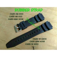 CASIO W-S200 WS200 W S200 Rubber Strap WatchTALI CASIO