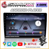 SamuraiKatana Kereta Android Player 2+32 2+64 4 Core RAM ROM Car Multimedia MP5 Player Camera Lastes