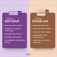 ️ BREAK OAT INAYAH BEAUTY BREAKOAT MEAL REPLACMENT BERRY OAT BERRYFULL