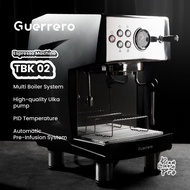 MESIN KOPI ESPRESSO - ESPRESSO MACHINE GUERRERO TBK02 SEMI COMMERCIAL DOUBLE THERMOBLOCK