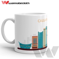 Calgary Canada Mug Calgary Canada Souvenir Calgary Canada Mug World City