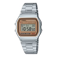CASIO นาฬิกาข้อมือ รุ่น A158WEA-2 A158WEA-7 A158WEA-1 A158WEA-9 ของแท้ ประกันศูนย์ 1 ปี