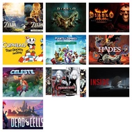 （Buy2Free1）(10in1)Nintendo Switch zelda+dlc,Cuphead,Dead Cell,Hades,Diablo 3,Diablo 2,Inside,Celeste