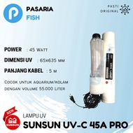 NEW SUNSUN UVC45A PRO UV Lamp UVC 45A Chamber/ Filter/ Kills Algae