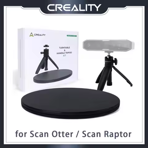Creality Original 3D Scanner Turntable and Tripod Kits for CR-Scan Otter / Raptor 3D Scanner with 1/