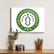 Poster Logo JRA Jamiyyah Ruqyah Aswaja Dekorasi Dinding