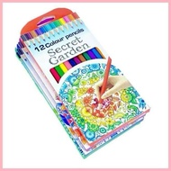 12 colour 24 colour secret garden colour pencil