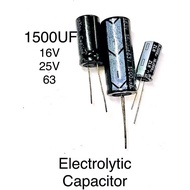 READY STOCK Electrolytic Capacitor 1500uf 16V 25V 63V