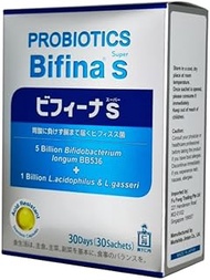 MORISHITA JINTAN Probiotics Bifina S Super 5 Billion Bifidobacterium + 1 Billion L.Acidophilus & L.G