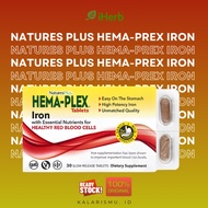 NaturesPlus Hema-Plex Iron 30 Tablets
