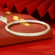 Closed Mouth Auspicious Words 999.9 Benming Year Pure Gift Ancient Method Pure Silver No. 6800 Gold-