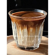 Dirty coffee cup, flat white cup, glass cup, latte art cup, espresso cup, piccolo, affogato P52N