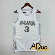 2025 City Edition NBA Dallas Mavericks Jersey T-Shirt # 3 Anthony Davis white Basketball Hot Pressed