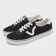 Vans 休閒鞋 Sport 男鞋 女鞋 黑 白 麂皮 經典款 余文樂 板鞋 側邊Logo VN0A4BU6A6O