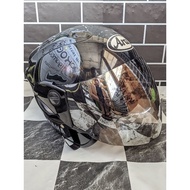 HITAM Arai SCOOT MALAYSIA HELM ORIGINAL PLAIN BLACK (ARAI & YAMAHA Collaboration)