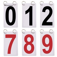 SP  0-9 Score Number School Sports Competition Digit Scoreboard Replacement Cards