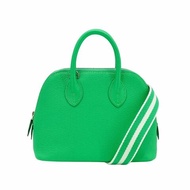 Hermes Bolide 1923 Mini 山羊皮金扣手提/斜背二用包(Vert Comics漫畫綠)