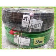 35MM² MEGA Kabel Insulated PVC 100% Pure Copper Cable (SIRIM) BLACK AND GREEN