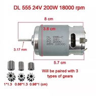 FUXING อัปเกรดของคุณสำหรับรถเด็กด้วย RS390 RS550 Motor Listrik RS380 6V 12V