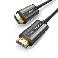 Cáp HDMI 2.0 sợi quang hợp kim kẽm dài 100m Ugreen 50222 cao cấp Hàng chính hãng - ZAMACO AUDIO