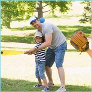 RUN Foam Baseball Bat Rounder Set Children Baseball Bat Kids Soft Sponge Baseball Bat Baseball Bar S