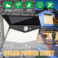 โคมไฟโซล่าเซล LED solar light wall light ไฟติดผนัง 3โหมด 212 LED ไฟ led ไฟโซล่าเซล