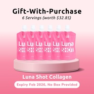 [GWP Exp Feb'26, 6 Servings] Luna Shot Collagen - 7000mg ACC™ to Minimise Pores, Improve Acne, Hydra