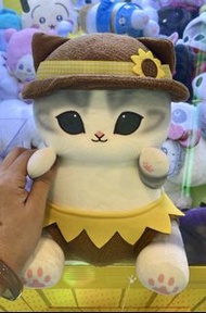 mofusand可愛貓咪帽仔連身裙毛公仔