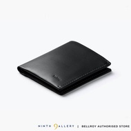BLACK Note Sleeve BELLROY NON RFID [mens | slim leather wallet with coin pocket | EDC]