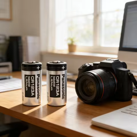 100%Original Panasonic CR123A 123 Lithium 3V Arlo Camera Battery CR123A CR17345 DL123A EL123A 123A