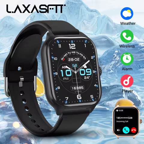 2025 New Smart Watch H9 Plus Bluetooth Calling Health Monitoring Voice Assistant IP68 Waterproof Men