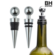 【BH】3Pcs Conical Wine Stopper Leak-proof Reusable Red Wine Beer Champagne Bottle Sealer Saver Food Grade Alloy Plastic Cork Kitchen Supplies