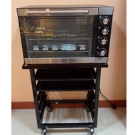 STAND 78x50x74cm For Oven 100-120L SSODD Baker Trio Innofood Milux EKA &amp; Others Ready Fixed Trolley Cooling Rack 烤箱轮架子