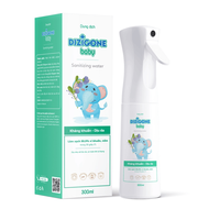 Xịt kháng khuẩn Dizigone Baby 300ml - Vệ sinh tay chân cơ thể đồ chơi ngừa hăm tả m dịu nhẹ an toàn
