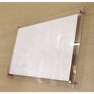 Acrylic Photo Frame 4R A5 A4 Placement Certificate Frame Display Stand wall decoration