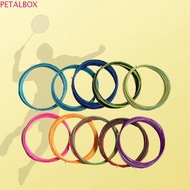 PETALBOX​ Colorful Rainbow Badminton String, Elastic Colorful Badminton Racket Strings, High Elastic