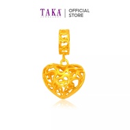 TAKA Jewellery 916 Gold Charm Heart