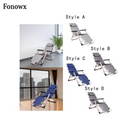 [Fonowx] Folding Chair Outdoor Chair Lounge Patio Versatile Use Lawn Breathable Balcony