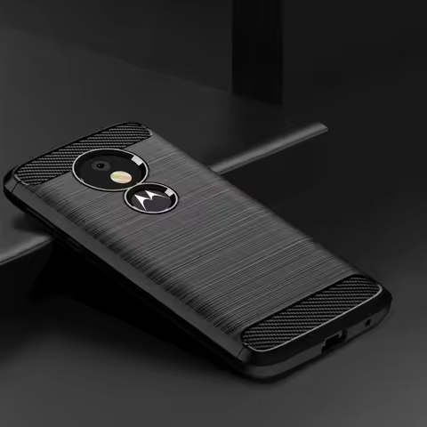 Brushed Texture Case For Motorola MOTO G9 G50 G60 G7 Play Plus G6 E7i G8 Power Lite E7 G 5G 2021 Car