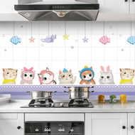 DRHL0204 Wallpaper Dinding Dapur Anti Minyak Wall Sticker Kitchen Keramik Motif