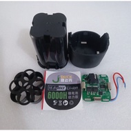 Drill battery case, circuit, hand tools 14,8v-16,8v(4s1p)