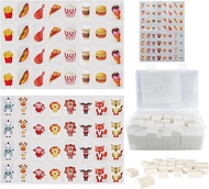 WPPQWP 65 Mahjong Blocks (ABS Plastic) Seaside Escape Domino Game Mahjong for 2 Players Majuingg Chi