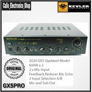 Original NEW Kevler Professional GX5PRO Advanced High Powered Videoke Amplifier 600W X 2