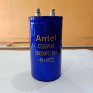 ANTEL Kapasitor ELCO ELKO 33000uF 100V Capacitor 33000 uf 100 Volt